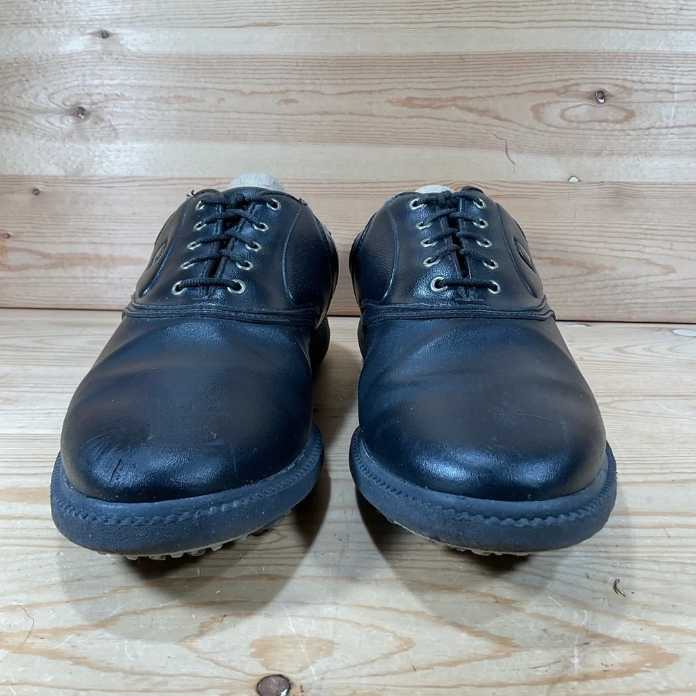 FootJoy FJ Originals Golf Shoes Men’s 10.5 M Black Synthetic Leather 45331